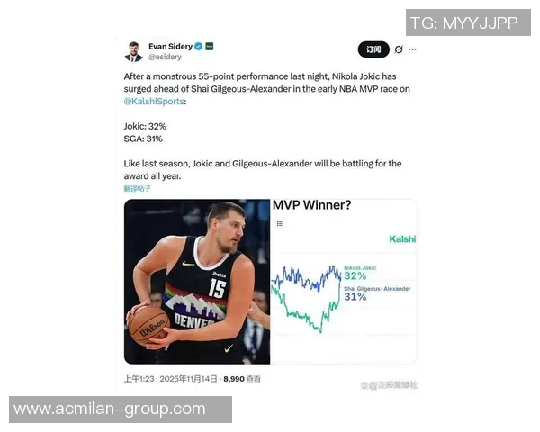 拉加贝尔认为约基奇与亚历山大争夺MVP更倾向于支持前者 拉加贝尔认为约基奇与亚历山大争夺MVP更倾向于支持前者